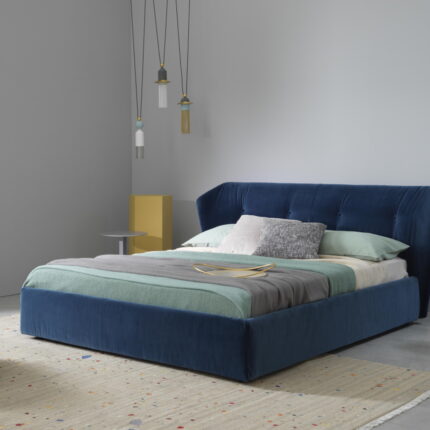 Kivona Luxe Velvet Bed