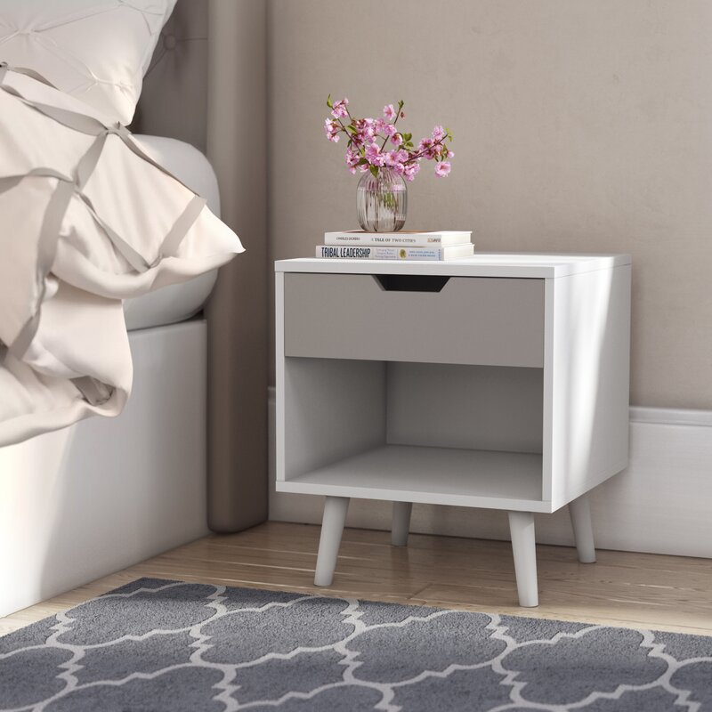 Kivona Arden One-Drawer Nightstand Kivona Arden One-Drawer Nightstand