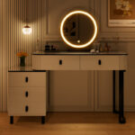 Kivona Oaklynne Dressing Table with Mirror