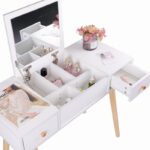 Kivona Sven Dressing Table with Mirror